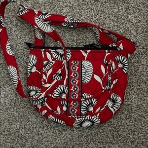 Vera Bradley Red and Black Quilted Accessory